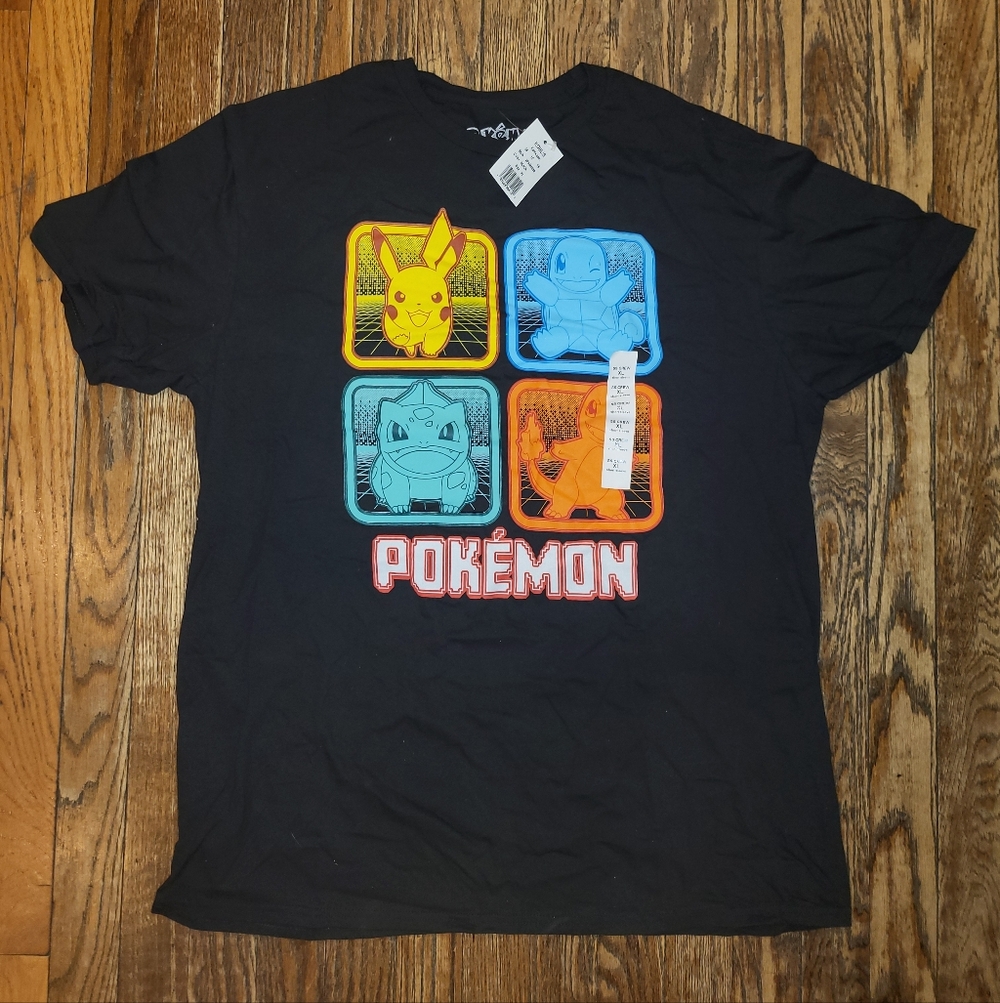 Kohl's Pokemon Squares Graphic Tee